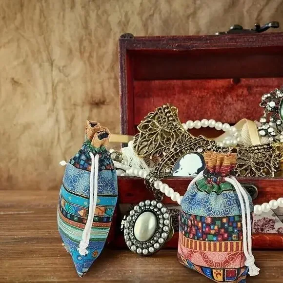 Cobalt Blue Enamel Painted Teapot Tea Pot Charm Pendant Yellow Gold-Tone - Picture 7 of 15